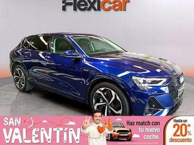 Azul Usado 2021 Audi e-tron S-Line SUV | 34.990 € (Precio justo)