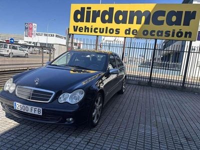 Usado Mercedes C220 Sport Edition 150 CV (110 kW) 2006 Negro Berlina