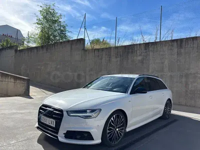 Usado Audi A6 Competition 326 CV (239 kW) 2017 Blanco Familiar