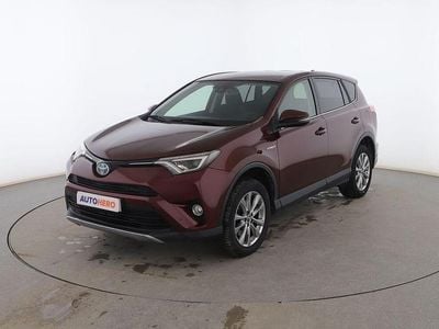 Rojo Usado 2017 Toyota RAV4 Hybrid Advance SUV | 19.699 € (Precio justo)