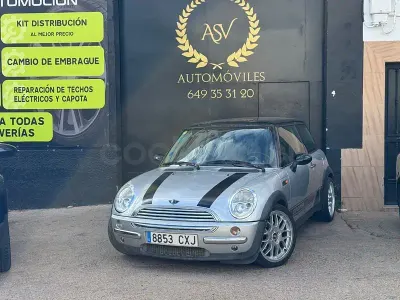 Usado Mini Cooper 116 CV (85 kW) 2004 Gris / plata Utilitario