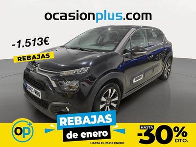 Negro Usado 2024 Citroën C3 PureTech Berlina | 13.100 € (Precio justo)