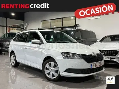 Usado Skoda Fabia Ambition 95 CV (69 kW) 2021 Blanco Utilitario
