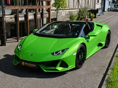 Usado Lamborghini Huracán 639 CV (469 kW) 2020 Verde Descapotable