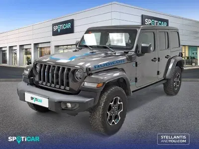 Usado Jeep Wrangler Rubicon 381 CV (280 kW) 2021 Gris / plata SUV