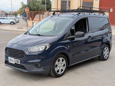 Usado Ford Transit Trend 100 CV (73 kW) 2021 Azul Monovolumen