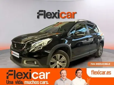 Usado Peugeot 2008 Active 101 CV (74 kW) 2019 Negro SUV