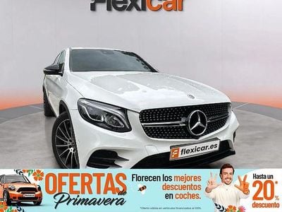 Usado Mercedes GLC220 170 CV (125 kW) 2019 Blanco Coupe