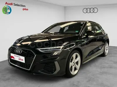 Usado Audi A3 S-Line 150 CV (110 kW) 2024 Negro Berlina