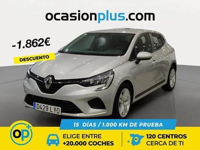 Usado Renault Clio V Intens 90 CV (66 kW) 2022 Gris Berlina