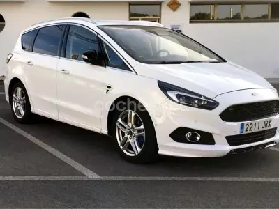 Usado Ford S-MAX Titanium 150 CV (110 kW) 2016 Blanco Monovolumen