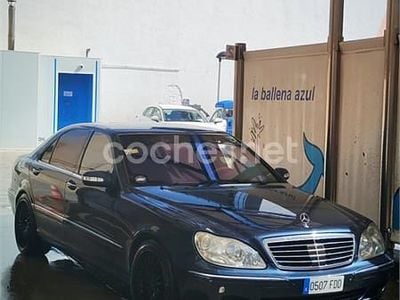Usado Mercedes S500 306 CV (225 kW) 2003 Azul Berlina