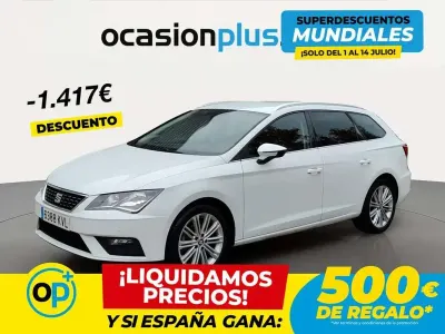 Usado Seat Leon ST XCELLENCE 150 CV (110 kW) 2019 Blanco Familiar