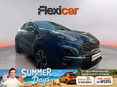 Usado Kia Sportage GT-Line 177 CV (130 kW) 2019 Azul SUV