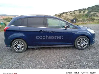 Usado Ford Grand C-Max Titanium 115 CV (84 kW) 2011 Gris / plata Monovolumen