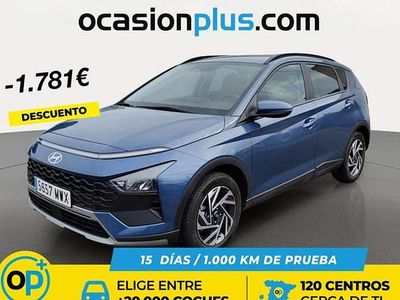 Usado Hyundai Bayon 102 CV (75 kW) 2024 Azul SUV