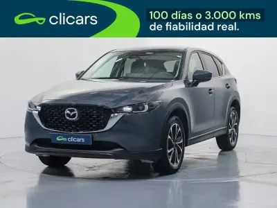 Usado Mazda CX-5 150 CV (110 kW) 2022 Gris / plata SUV
