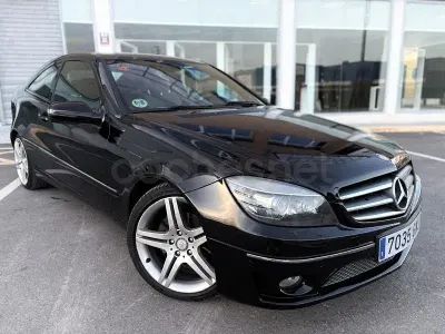 Usado Mercedes CLC220 150 CV (110 kW) 2009 Negro Coupe