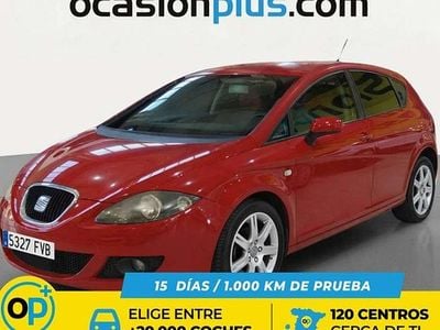 Usado Seat Leon Stylance 105 CV (77 kW) 2007 Rojo Utilitario