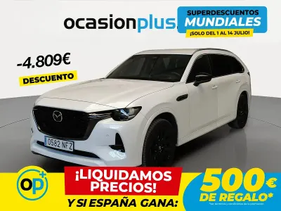 Usado Mazda CX-80 Homura-Line 327 CV (240 kW) 2025 Blanco SUV