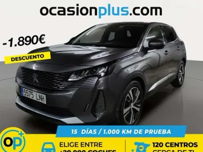 Usado Peugeot 3008 Allure 224 CV (164 kW) 2021 Gris SUV