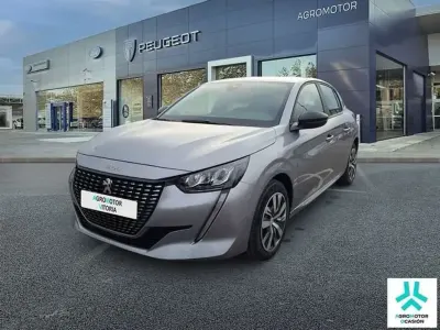 Usado Peugeot 208 Active 101 CV (74 kW) 2022 Gris Utilitario