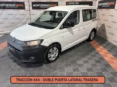 Usado VW Caddy 122 CV (89 kW) 2021 Blanco Monovolumen