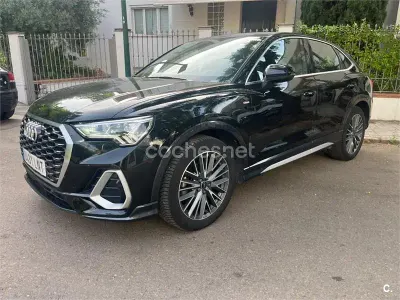 Usado Audi Q3 Sportback S-Line 150 CV (110 kW) 2021 Negro SUV