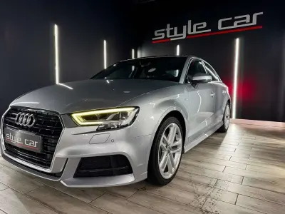 Usado Audi A3 116 CV (85 kW) 2018 Gris Berlina