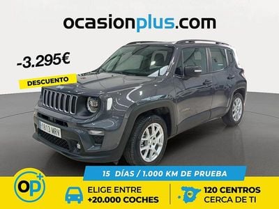 Usado Jeep Renegade Altitude 130 CV (95 kW) 2024 Gris / plata SUV
