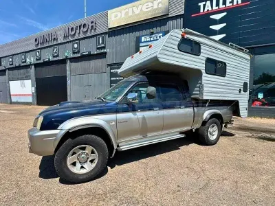 Usado Mitsubishi L200 Motion 178 CV (130 kW) 2011 Azul Pickup/Camioneta