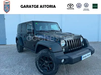 Usado Jeep Wrangler Unlimited Rubicon 200 CV (147 kW) 2014 Negro SUV