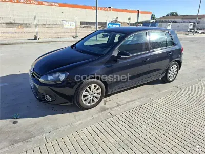 Usado VW Golf VI Advance 122 CV (89 kW) 2009 Negro Utilitario