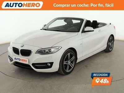 Usado BMW 218 Sport Line 150 HP (110 kW) 2016 Branco Cabrios