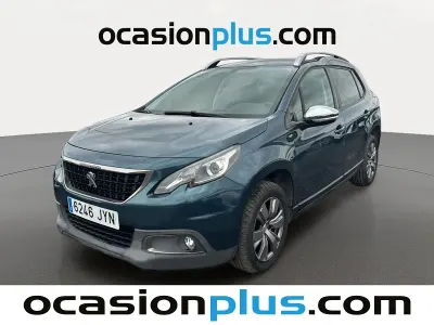 Usado Peugeot 2008 Style 100 CV (73 kW) 2017 Verde SUV