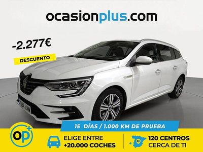 Usado Renault Mégane GrandTour Zen 140 CV (102 kW) 2021 Blanco Familiar
