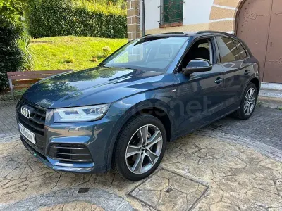 Usado Audi Q5 S-Line 190 CV (139 kW) 2018 Azul SUV