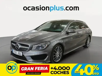 Usado Mercedes CLA200 Urban 136 CV (100 kW) 2015 Gris Coupe