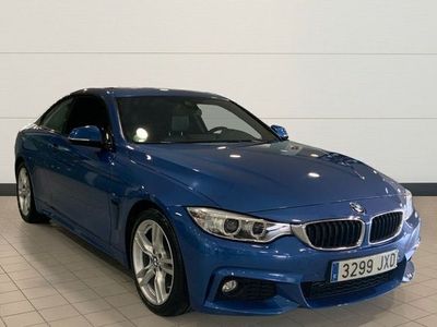 Usado BMW 420 190 CV (139 kW) 2017 Azul Coupe