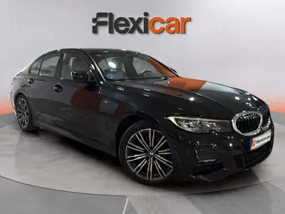 Usado BMW 318 150 CV (110 kW) 2021 Negro Familiar
