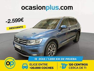 Begagnad VW Tiguan Advance 150 HK (110 kW) 2021 Blå SUV