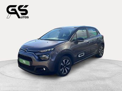 Usado Citroën C3 Feel 83 CV (61 kW) 2022 Gris Utilitario