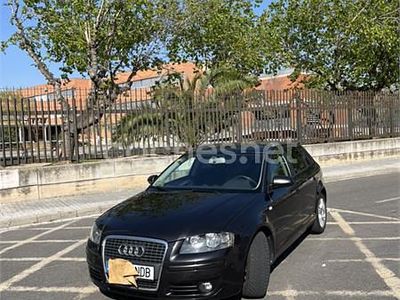 Usado Audi A3 Attraction 140 CV (102 kW) 2007 Marrón Utilitario