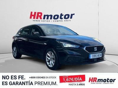 Usado Seat Leon Style 115 CV (84 kW) 2024 Negro Berlina