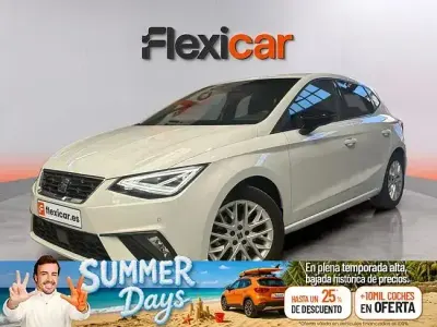 Usado Seat Ibiza FR 110 CV (80 kW) 2023 Blanco Utilitario