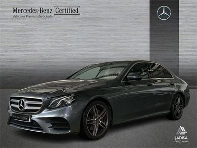 Usado Mercedes E220 194 CV (142 kW) 2018 Gris Berlina
