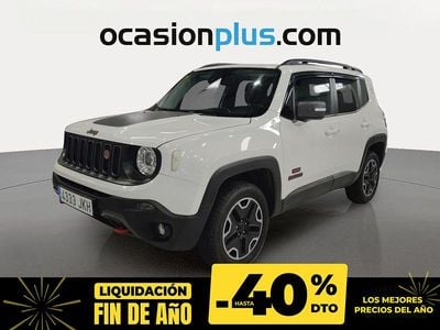 Blanco Usado 2015 Jeep Renegade Trailhawk SUV | 16.482 € (Precio justo)