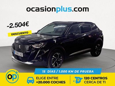 Usado Peugeot 2008 Allure 130 CV (95 kW) 2021 Negro SUV