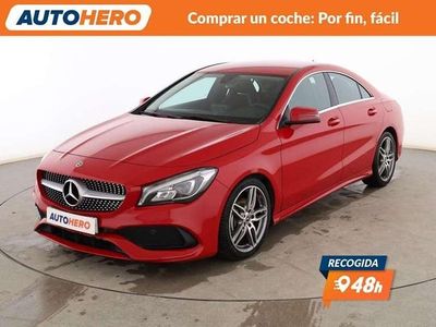 Usado Mercedes CLA180 AMG line 122 CV (89 kW) 2018 Rojo Berlina