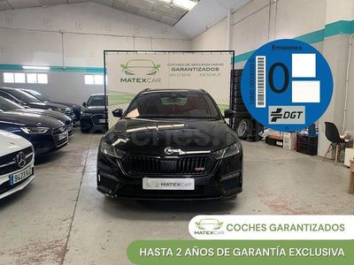 Usado Skoda Octavia RS 245 CV (180 kW) 2021 Negro Familiar